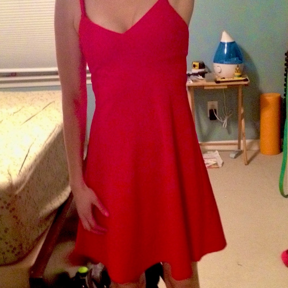 MODCLOTH Moon Collection Red Dress - Sz S